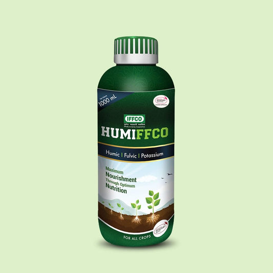 IFFCO - HUMIFFCO 500ml - Liquid Bio-Stimulant for Vegetables, Cereals, Pulses & Fruits - Suitable for Farming
