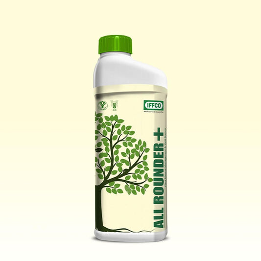 IFFCO - ALL ROUNDER+ 500ml - Plant & Crop Disease Management & Yield Booster - Organic and Safe for Crops - Liquid