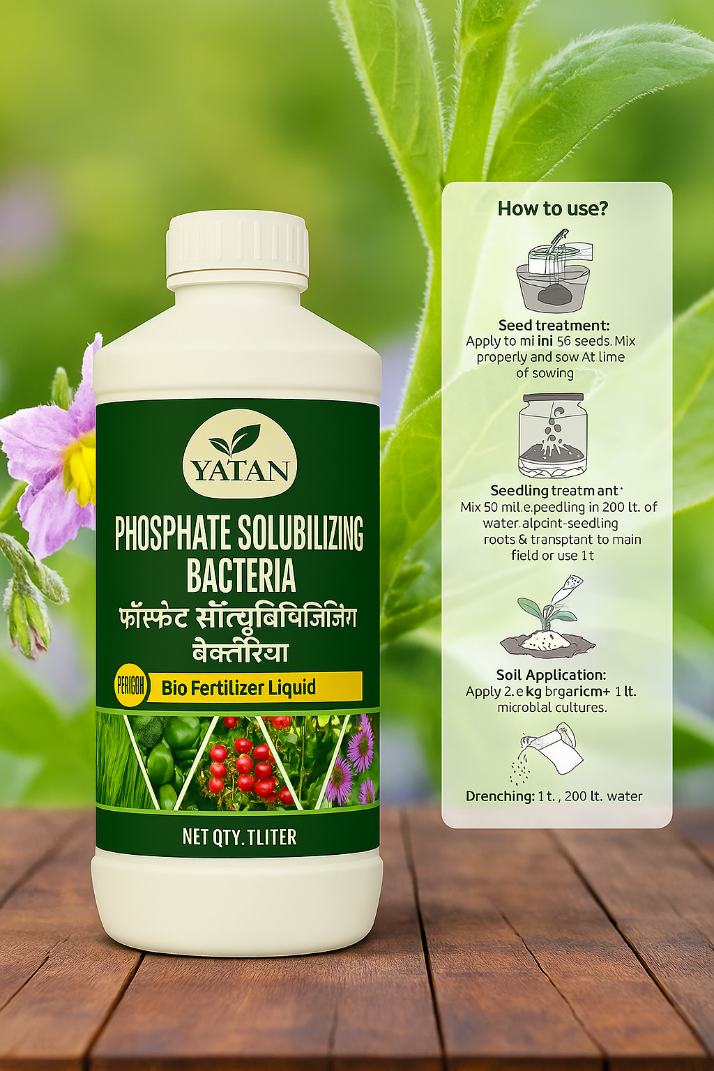YATAN Phosphate Solubilizing Bacteria -(PSB)